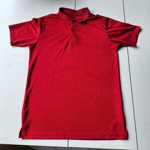 Nautica Boys Uniform Short Sleeve Performance Red XL (18/20) Regular